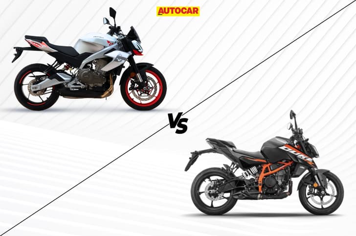 Aprilia Tuono 457 Special Edition vs KTM 390 Duke R: Price and spec comparison