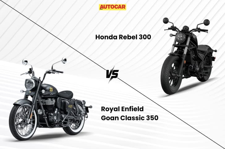 Honda Rebel 300 vs Royal Enfield Goan Classic 350: Specification comparison