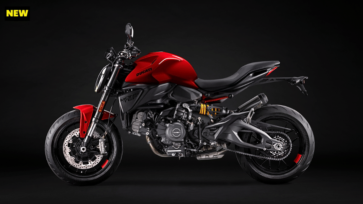 Ducati Monster new left side profile