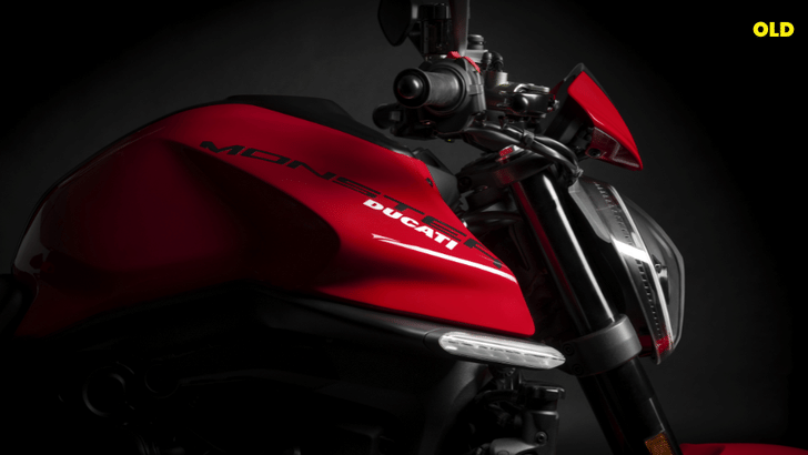 Ducati Monster Old tank