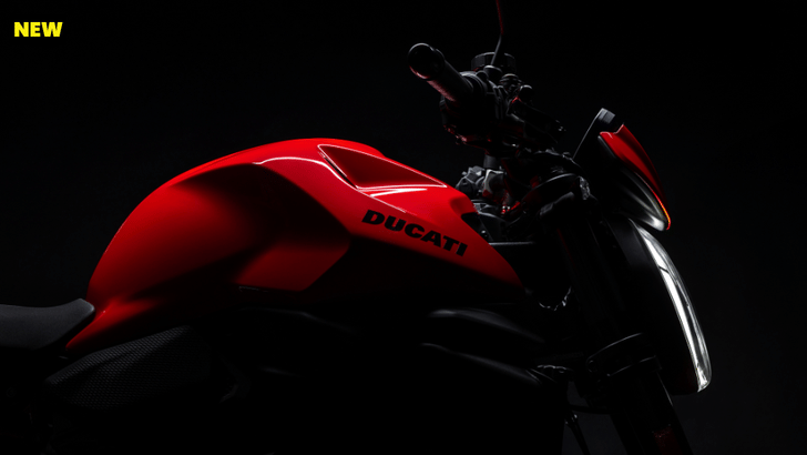 Ducati Monster V2 tank