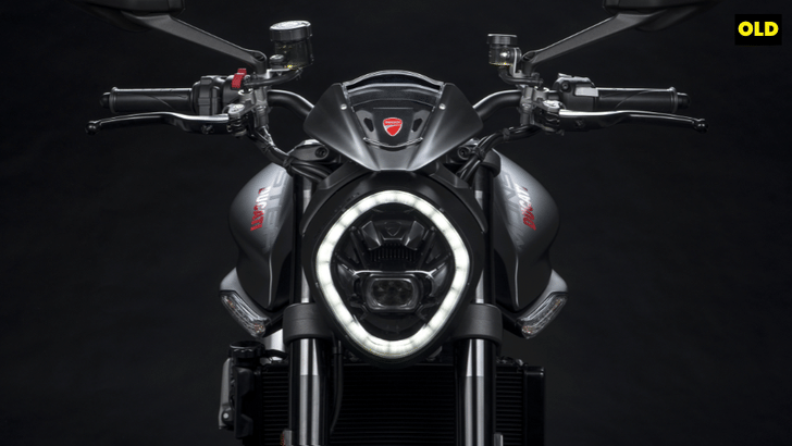 Ducati Monster old headlight