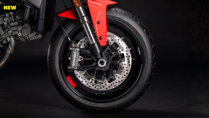Ducati Monster new front wheel