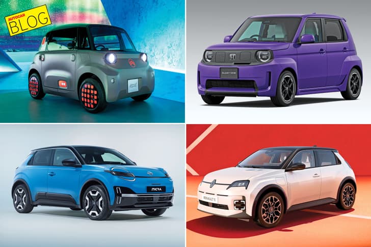 Citroen AMI, Honda Super N, Renault 5, Nissan Micra. Citroen AMI, Honda Super N, Renault 5, Nissan Micra.