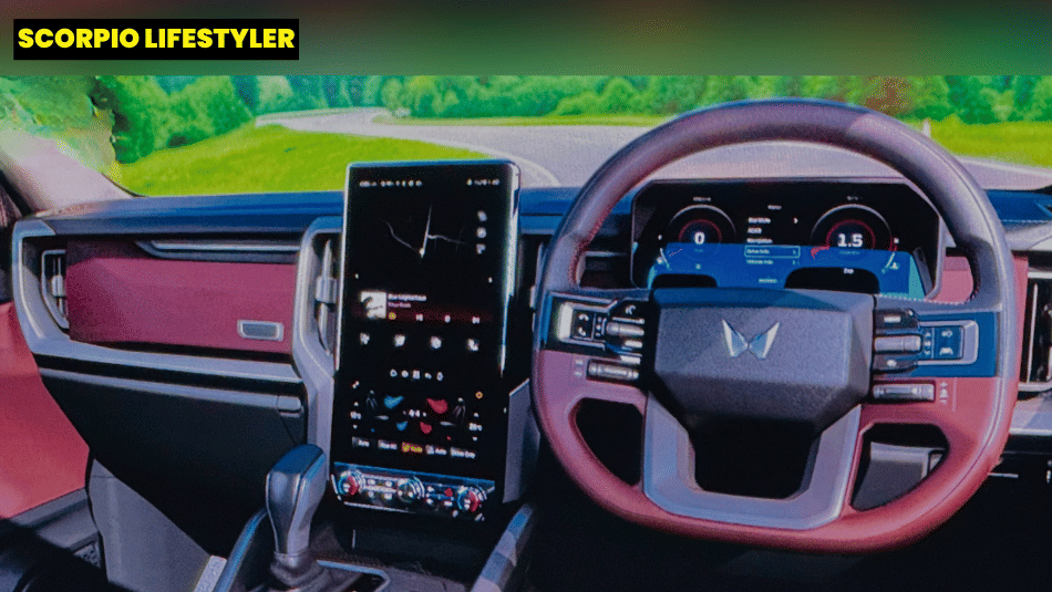 Mahindra Scorpio Lifestyler Pickup interior