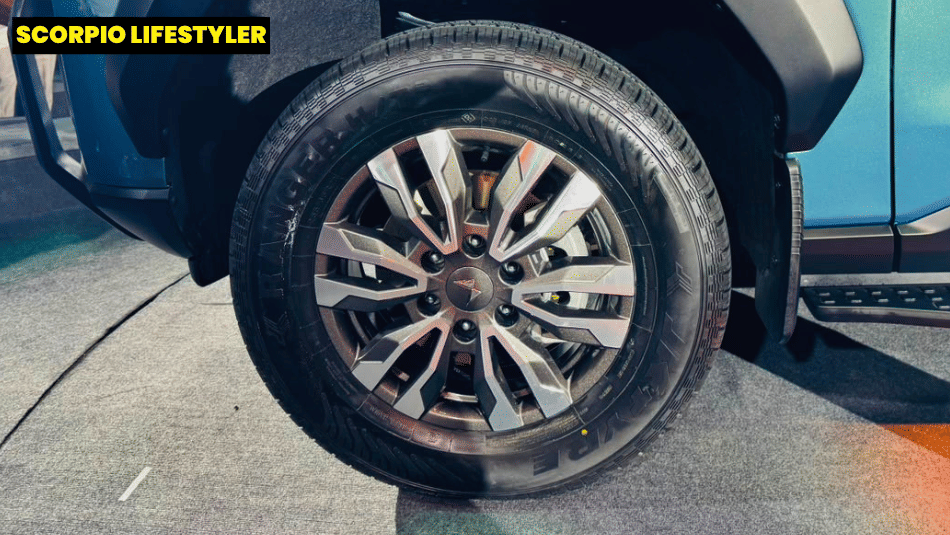 Mahindra Scorpio Lifestyler alloy wheels