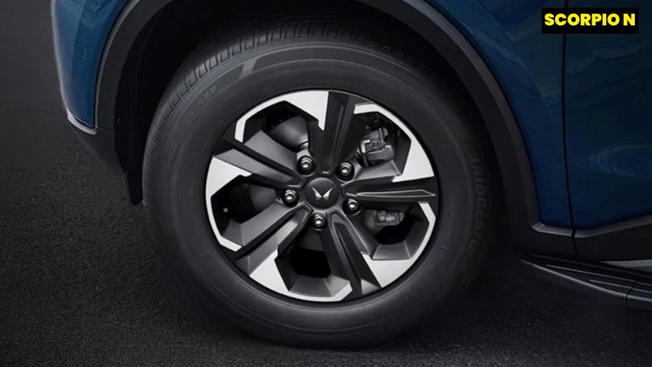 Mahindra Scorpio N alloy wheels