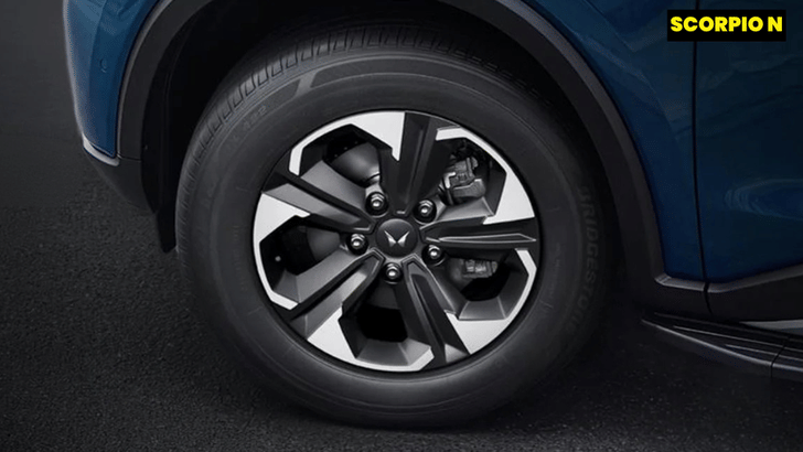 Mahindra Scorpio N alloy wheels Mahindra Scorpio N alloy wheels