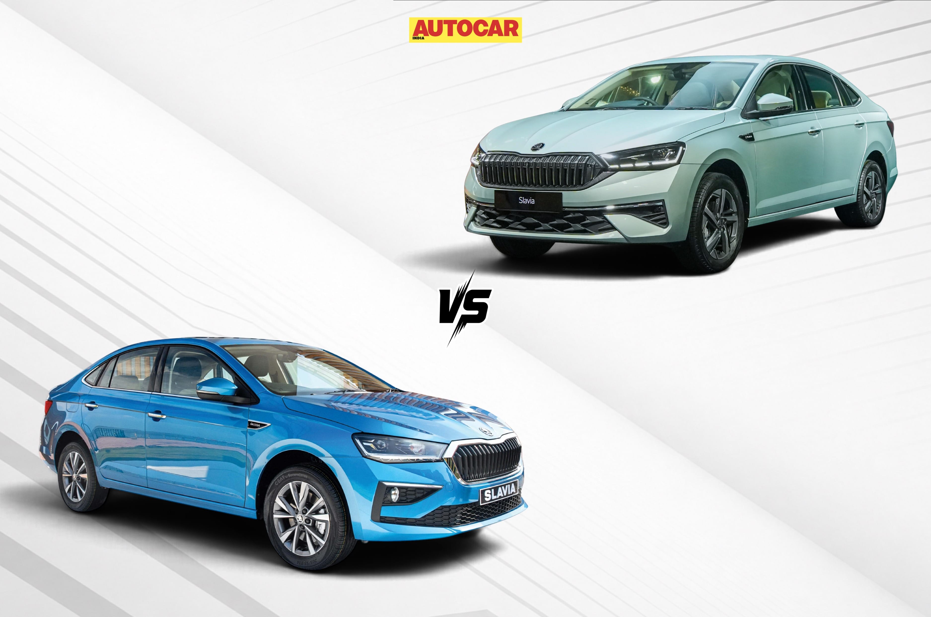 Skoda Slavia New vs Old comparison