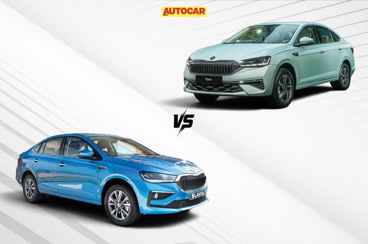 Skoda Slavia New vs Old comparison