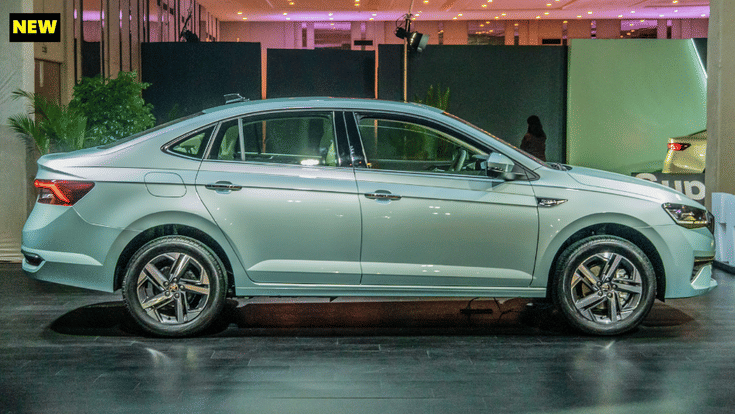 New Skoda Slavia side
