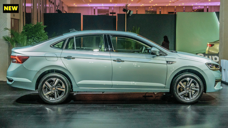 New Skoda Slavia side
