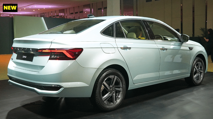 New Skoda Slavia rear