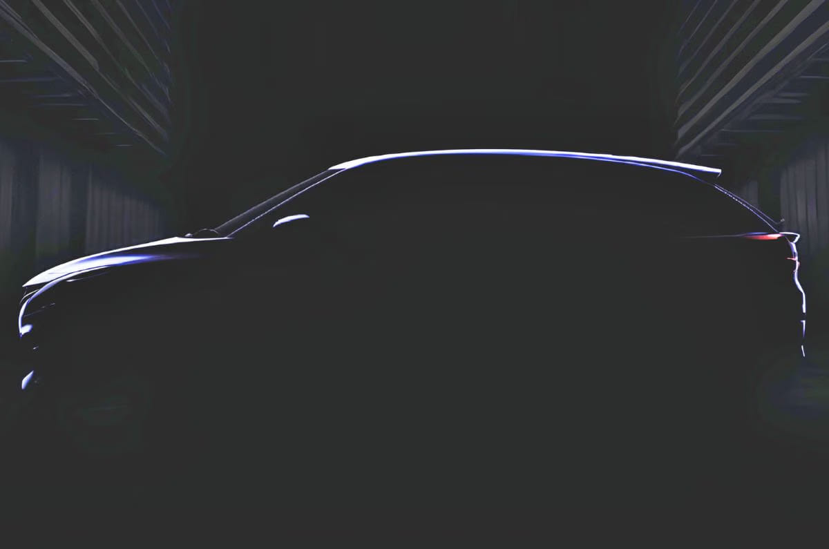 Maruti Baleno facelift silhouette