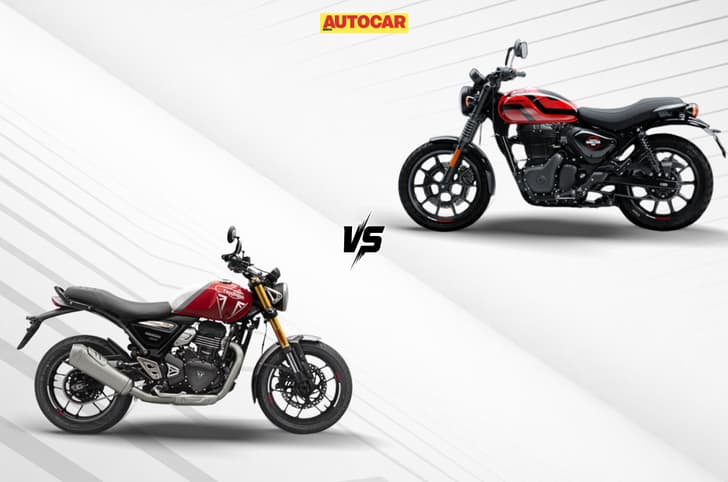 RE Hunter 350 and Triumph Speed 400