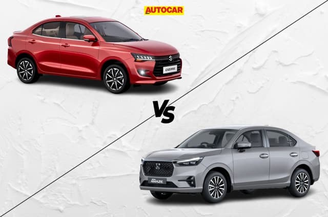 Maruti Dzire vs Honda Amaze: Top variants compared