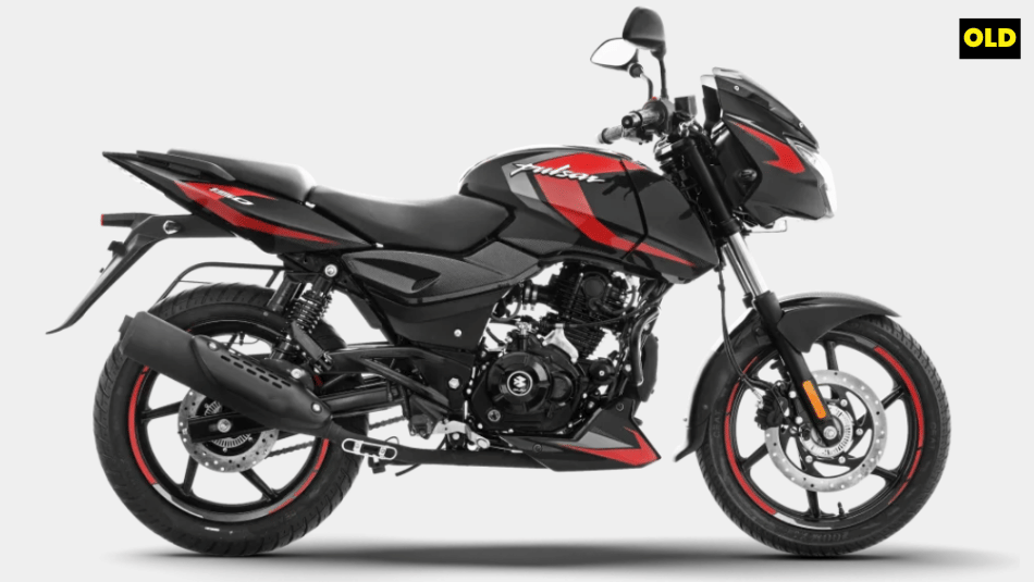 Bajaj Pulsar 150 right side profile old