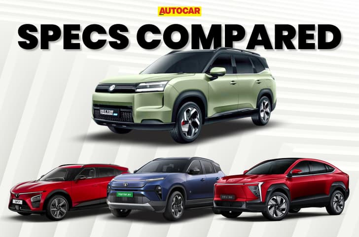 MG Hector Tomahawk EV 5-seater vs rivals MG Hector Tomahawk EV 5-seater vs rivals
