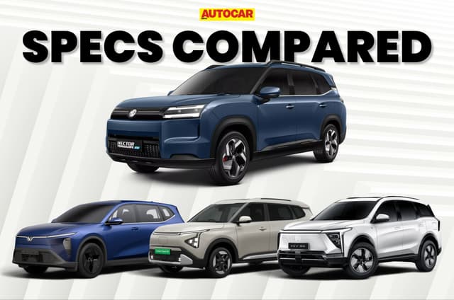 MG Hector Tomahawk EV 7-seater vs rivals: Price, specs compared