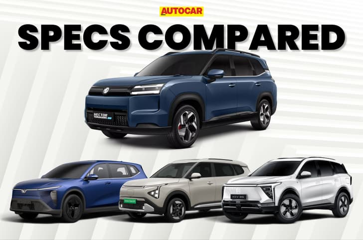 MG Hector Tomahawk EV 7-seater vs rivals MG Hector Tomahawk EV 7-seater vs rivals