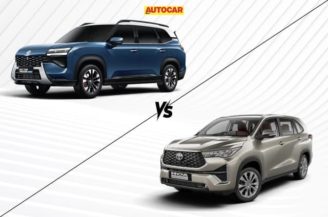 MG Hector Tomahawk PHEV vs Toyota Innova Hycross Hybrid specs, features compared