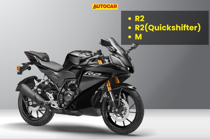 Front right quarter inside image of the R2 in Metallic Black colour