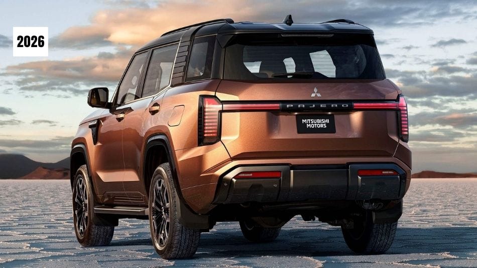 2026 Mitsubishi Pajero rear quarter static