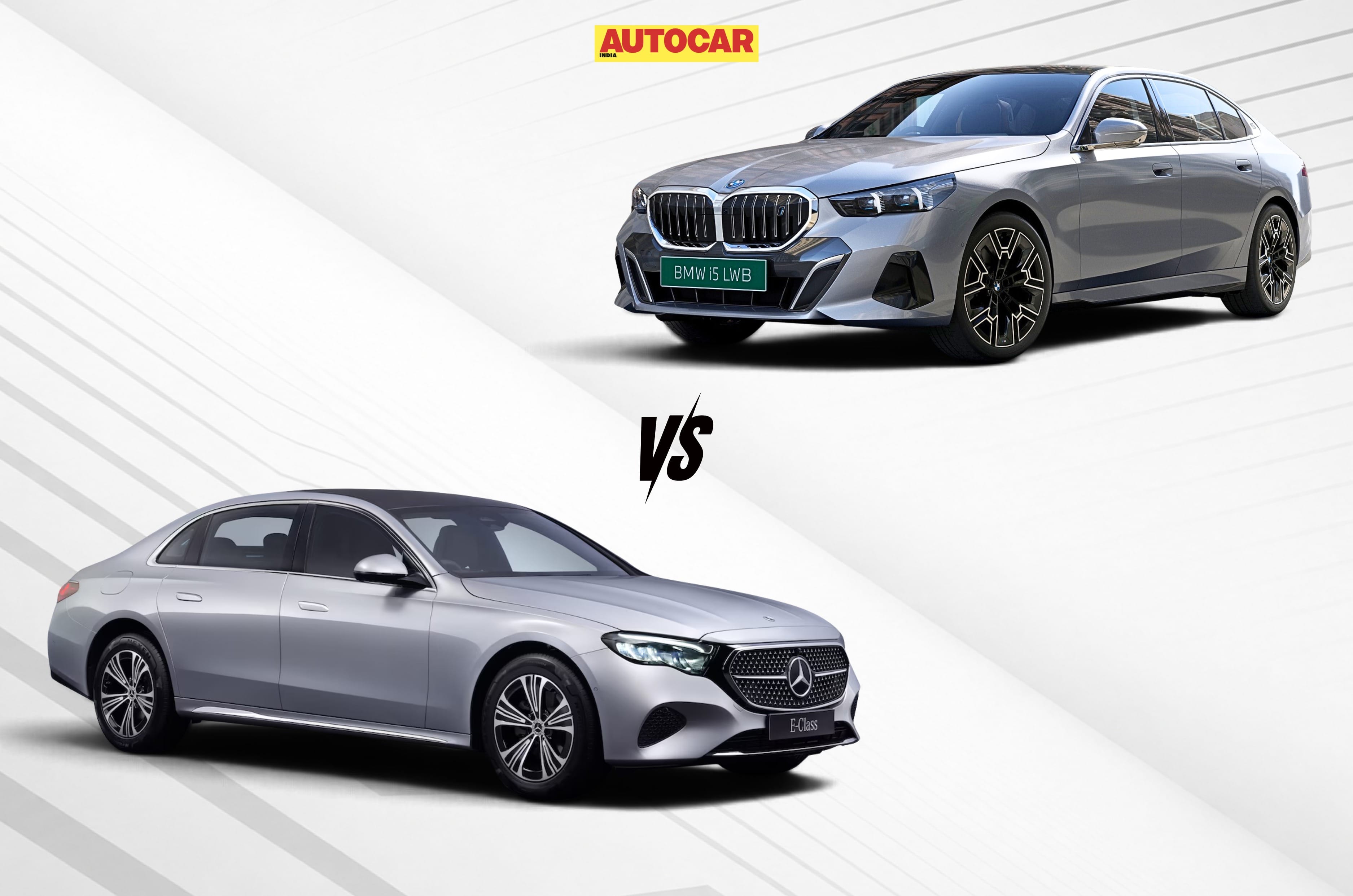 BMW i5 LWB vs Mercedes E-Class