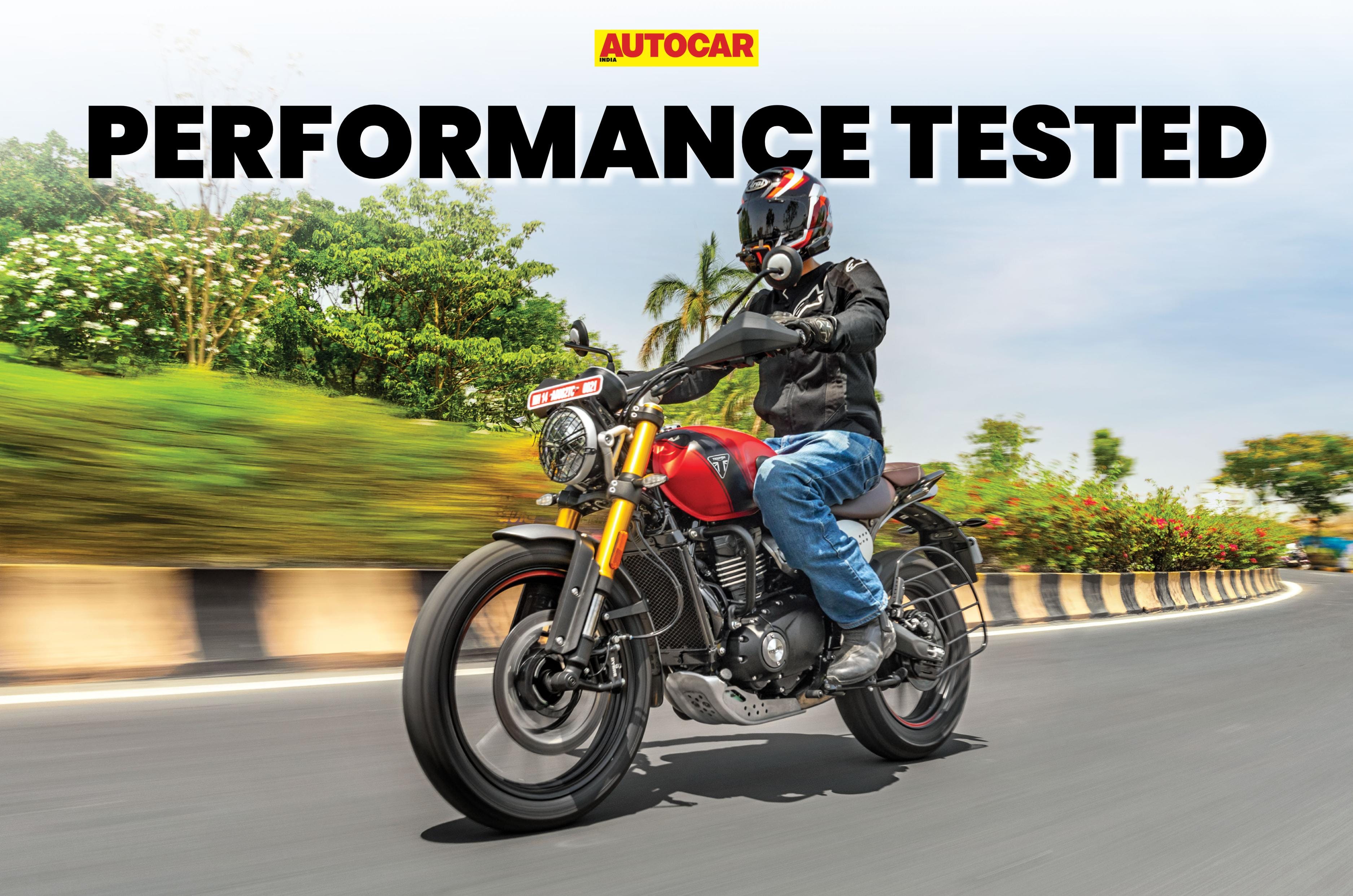 350cc Triumph Scrambler 400 X Performance Tested and Explained | Autocar India