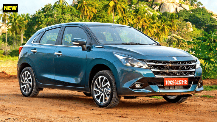 2026 Maruti Baleno front quarter static 2026 Maruti Baleno front quarter static