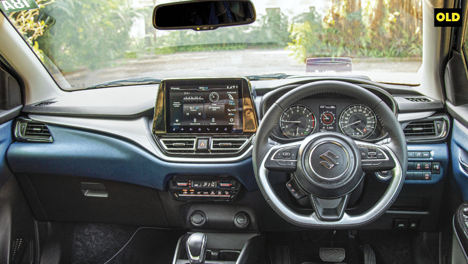 2022 Maruti Baleno dashboard