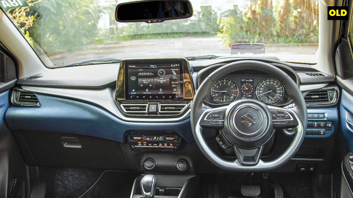 2022 Maruti Baleno dashboard 2022 Maruti Baleno dashboard