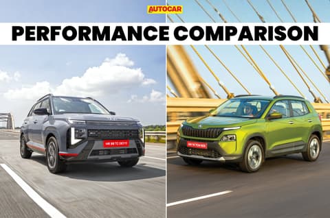 Hyundai Venue N Line vs Skoda Kylaq: Turbo-petrol automatic performance compared