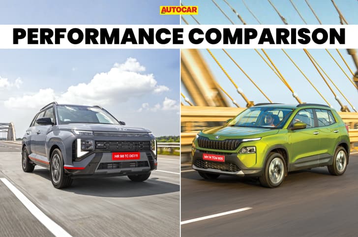 Hyundai Venue N Line vs Skoda Kylaq performance comparison Hyundai Venue N Line vs Skoda Kylaq performance comparison