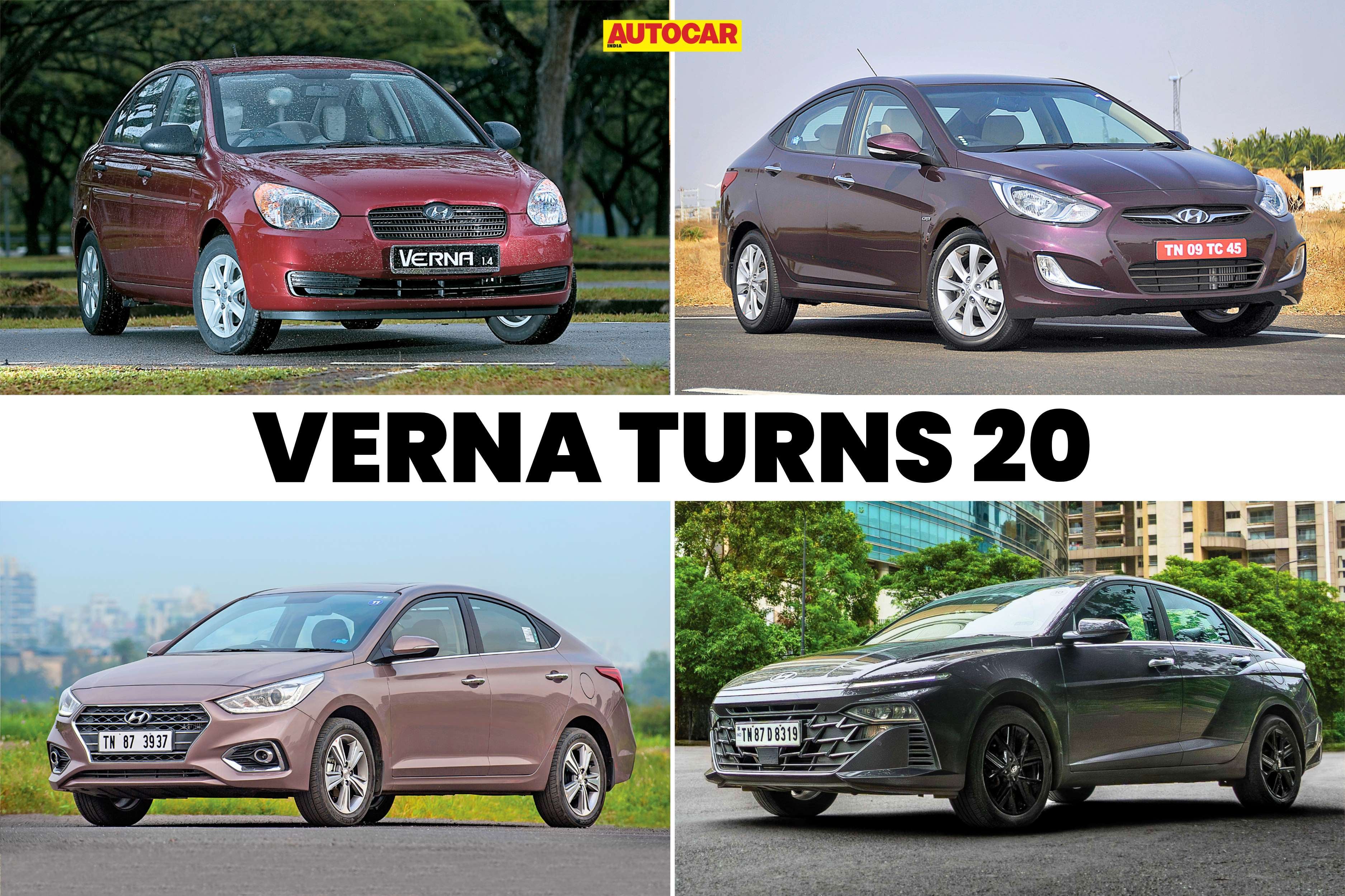 hyundai verna 20th anniversary