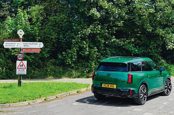 Mini Countryman JCW travelogue in Dorset