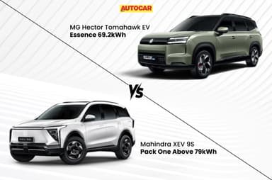 Top-spec MG Hector Tomahawk EV vs base-spec Mahindra XEV 9S compared