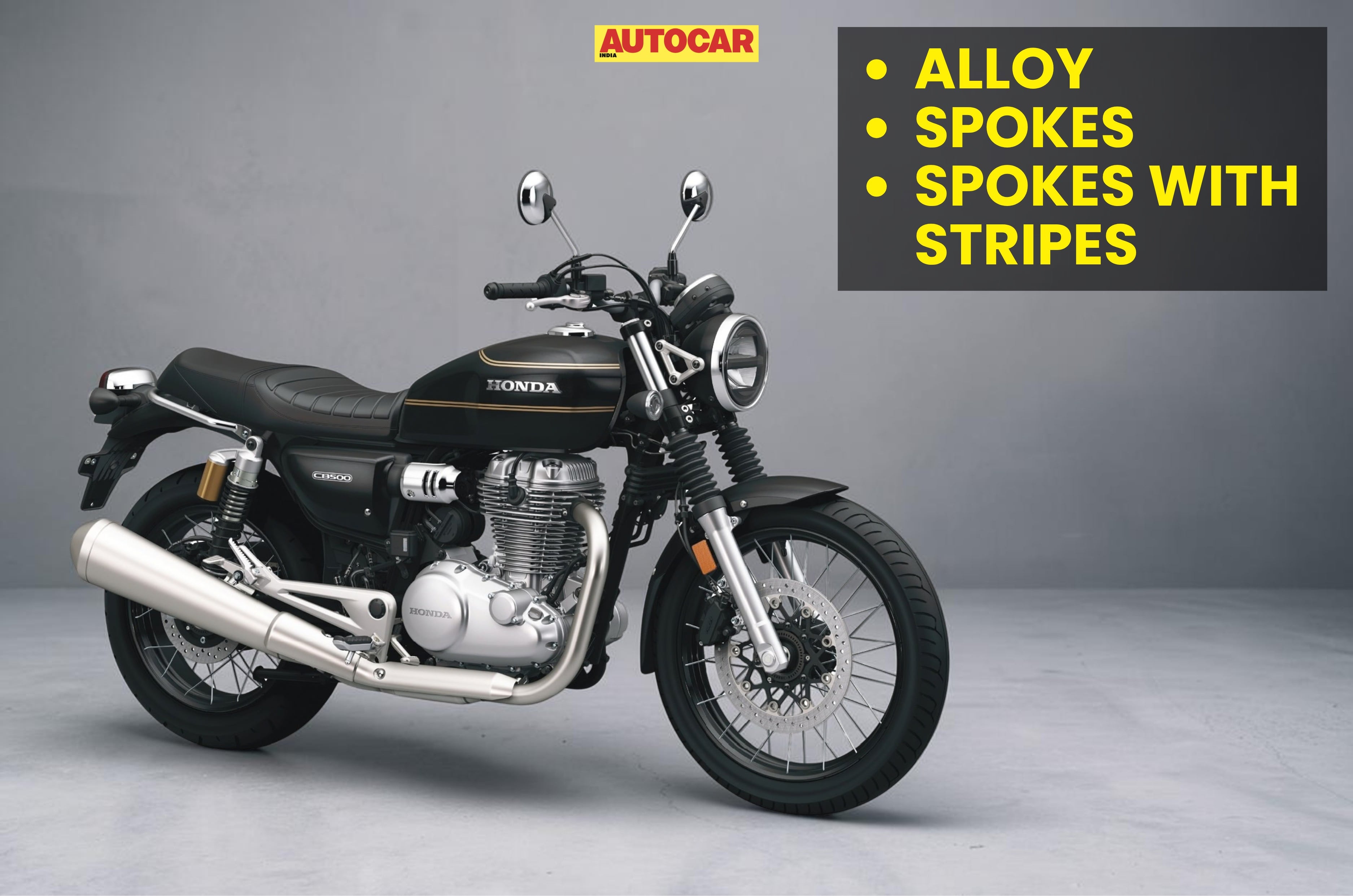 Honda CB500 variant breakdown graphic