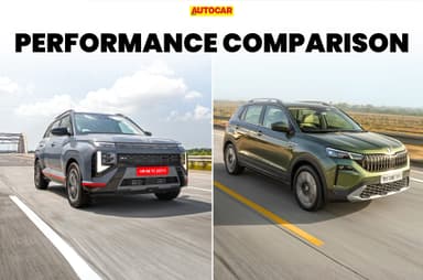 Hyundai Venue N Line vs Skoda Kushaq 1.0 TGDi-AT performance compared