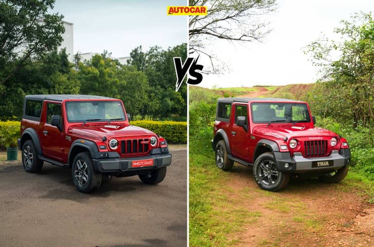 Mahindra Thar OG vs old Thar compared