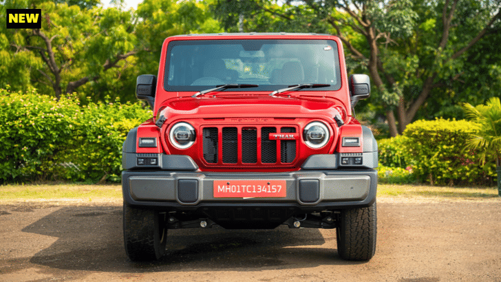 New Mahindra Thar OG front