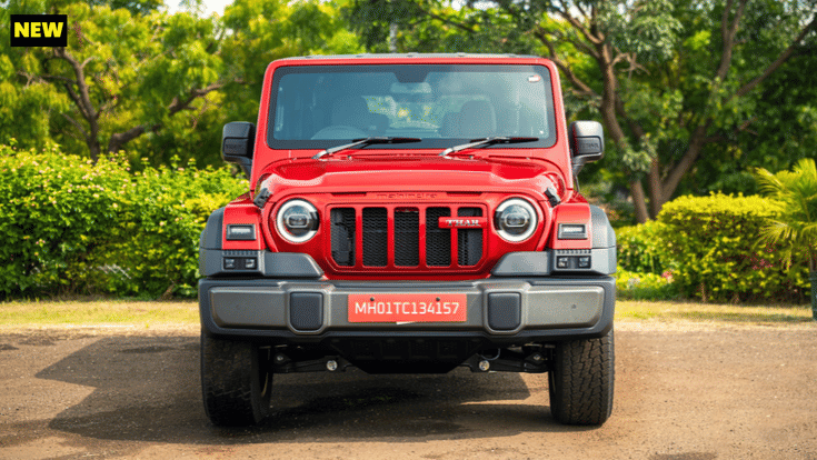 New Mahindra Thar OG front