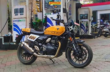 350cc Triumph Tracker 400 Mileage Tested And Explained