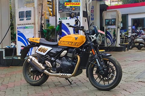 350cc Triumph Tracker 400 Mileage Tested And Explained