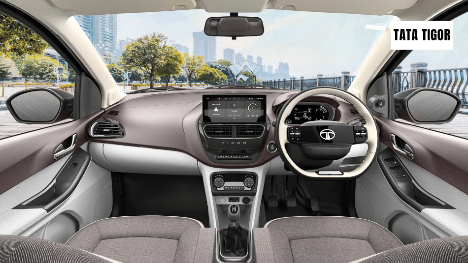 Tata Tigor  dashboard