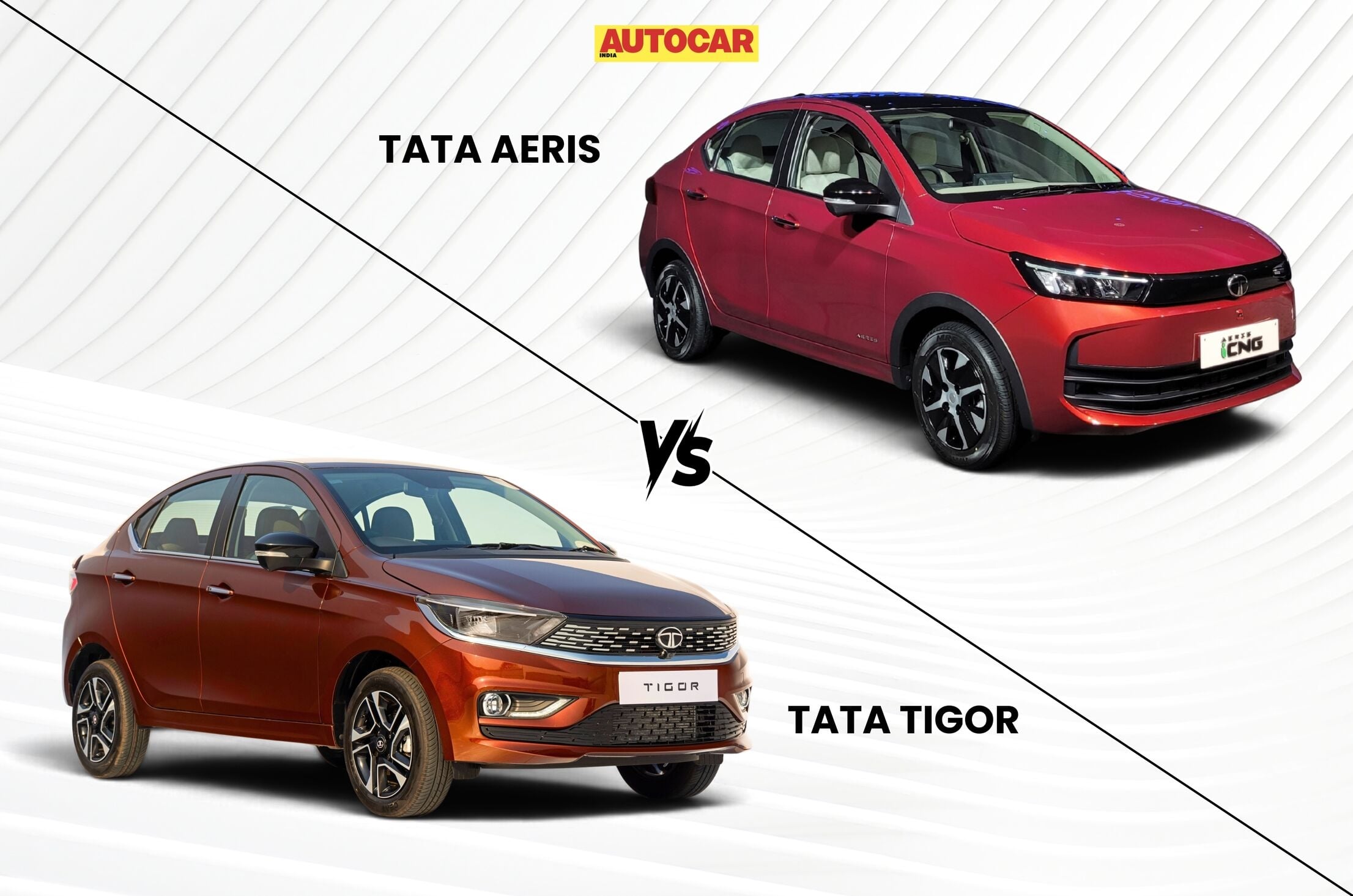 Tata Aeris vs Tigor: Similarities and differences explained