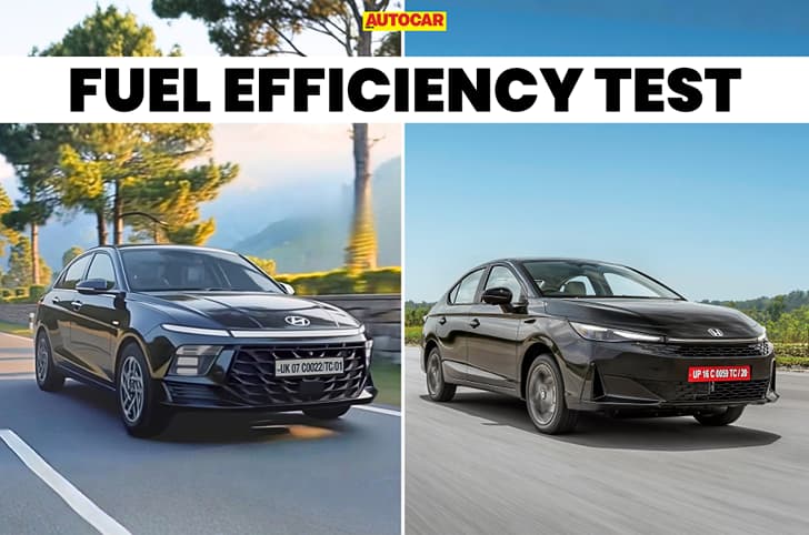 Hyundai Verna vs Honda City petrol CVT mileage compared