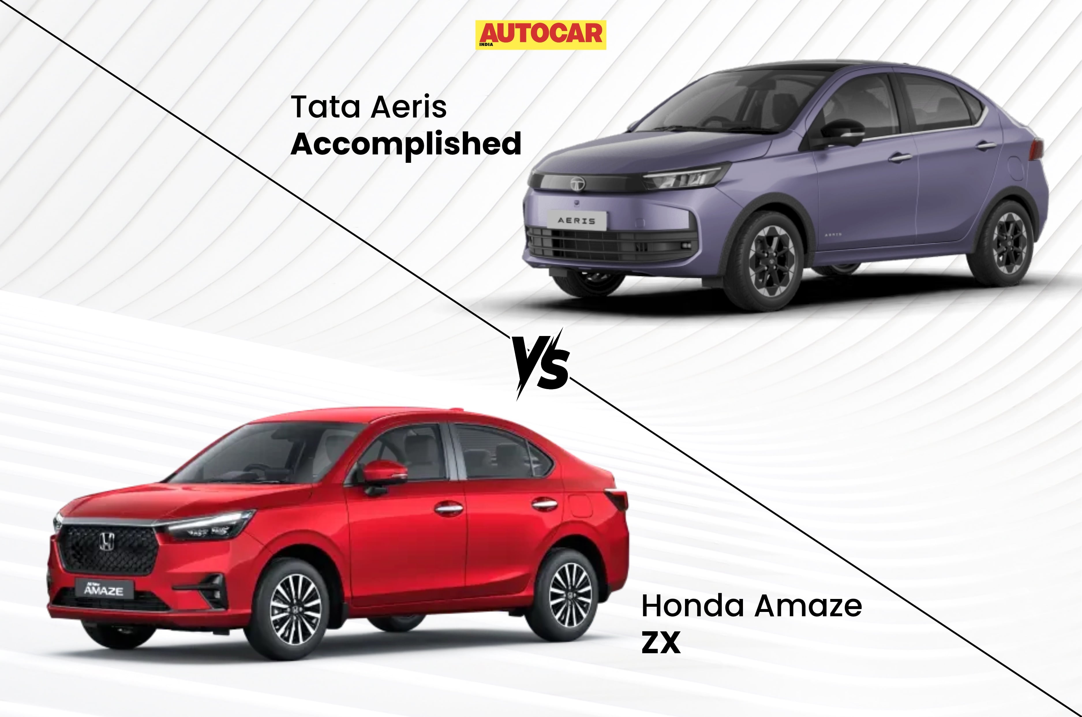 Tata Aeris vs Honda Amaze