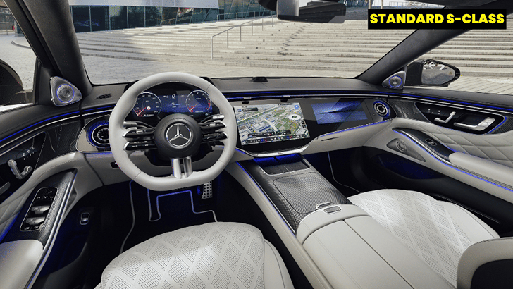 Mercedes-Benz S-Class interior Mercedes-Benz S-Class interior