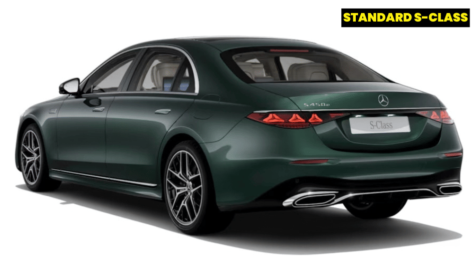 Mercedes-Benz S-Class rear quarter static